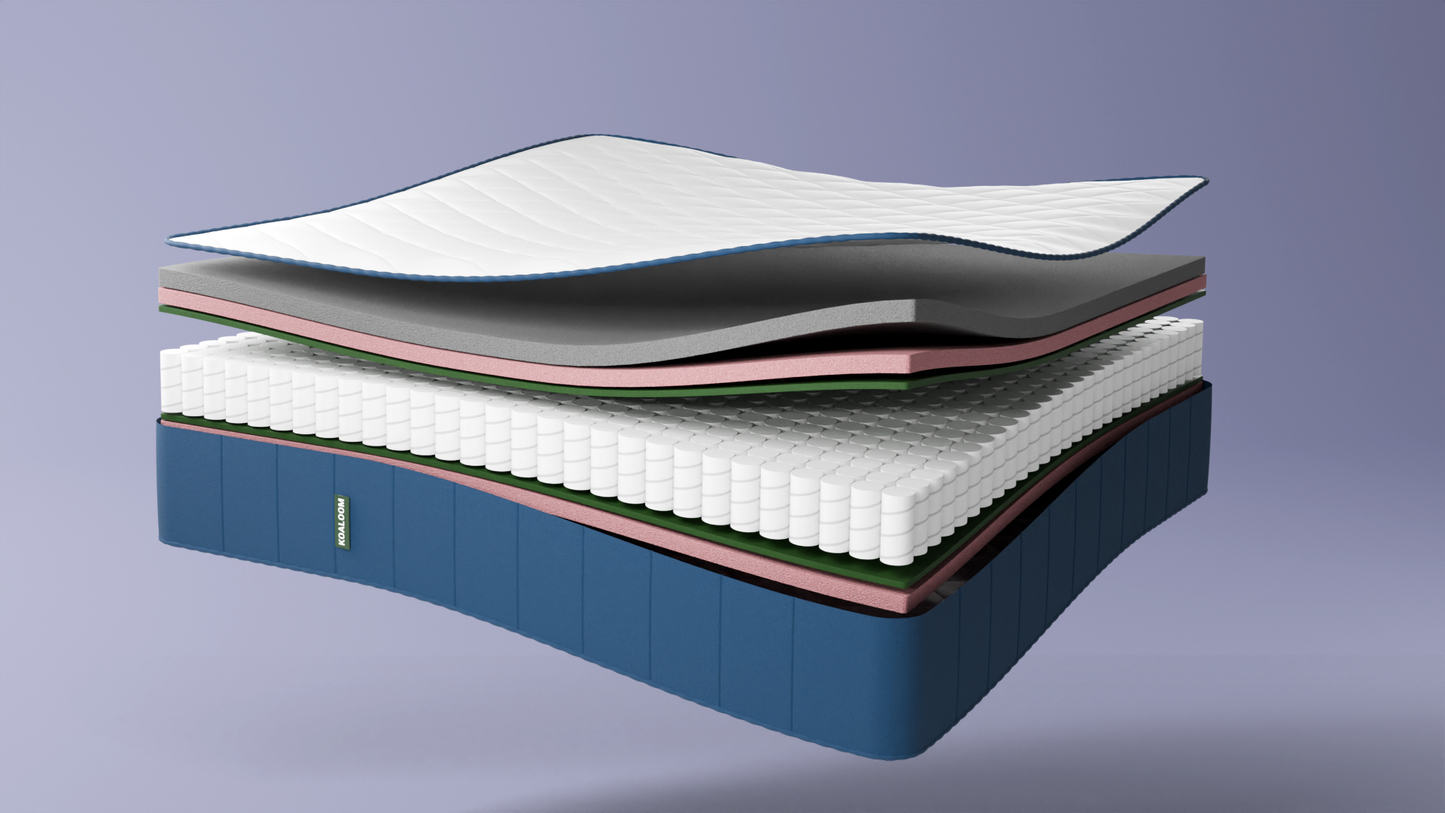 Matelas Orthopédiques HR Al-Aman en ( Ressort Ensaché + Mouse HR )